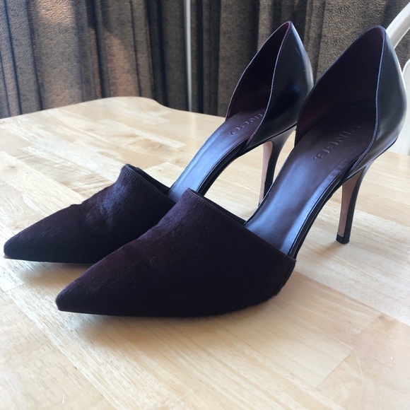 Vince Burgundy Heel - Picture 4 of 5